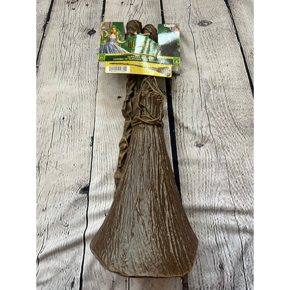 NEE Halloween Wicked Elphaba Broom One Size Brown - Picture 3 of 6